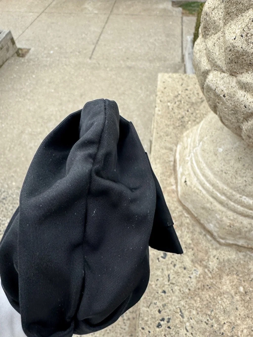 Prada Tessuto Nylon Bow Wristlet featuring a bow accent and gold tone hardware - Picture 11 of 16